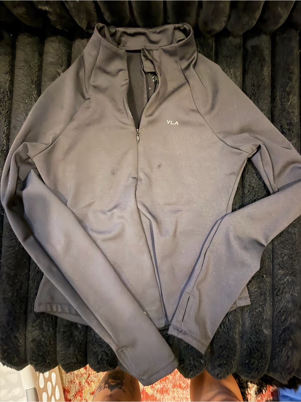 YoungLA Black Motion Pullover